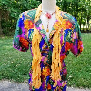 Apricot Flutter Scarf Lightweight Women Accessory Mul…